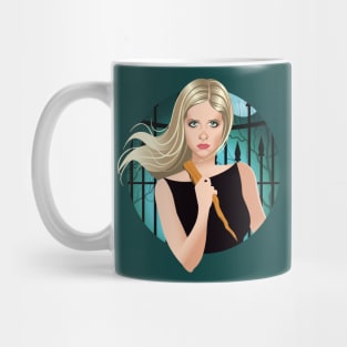 Vampire stake Mug